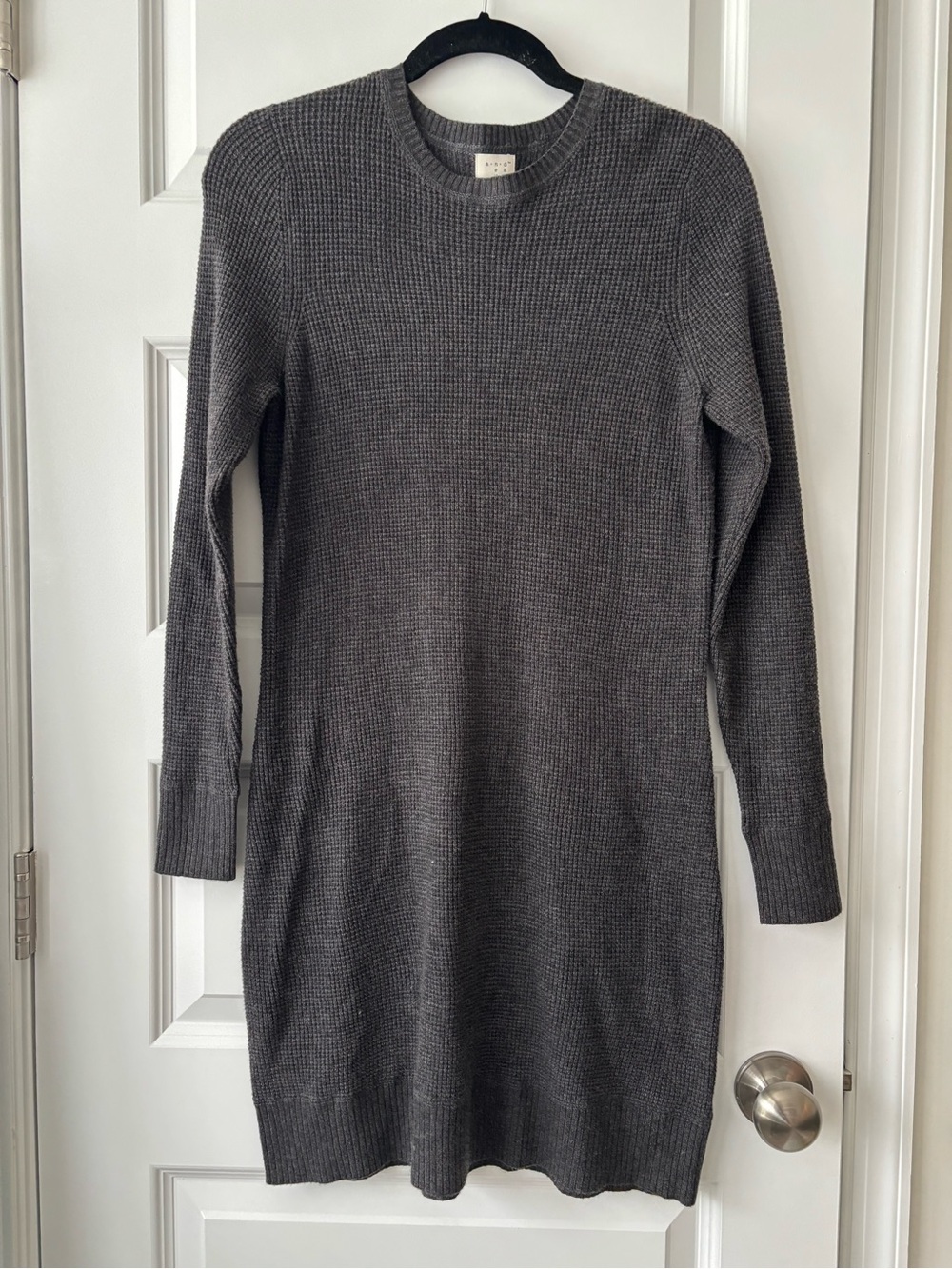A New Day Women’s Grey Knit Sweater Dress S